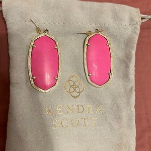 Kendra Scott Bright Pink Danielle Earrings